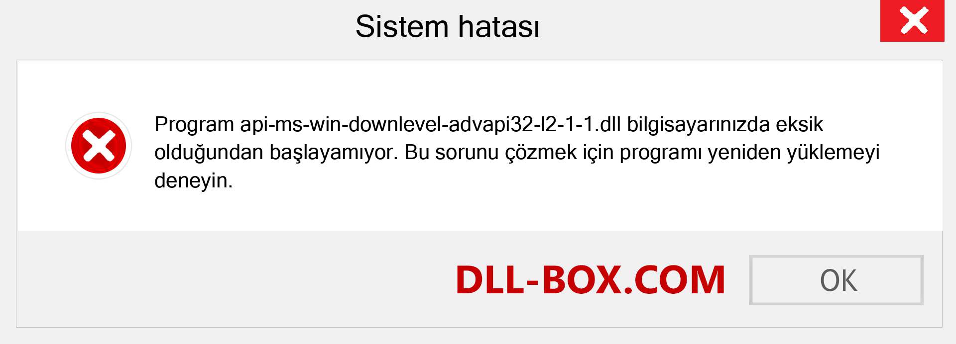 api-ms-win-downlevel-advapi32-l2-1-1.dll dosyası eksik mi? Windows 7, 8, 10 için İndirin - Windows'ta api-ms-win-downlevel-advapi32-l2-1-1 dll Eksik Hatasını Düzeltin, fotoğraflar, resimler